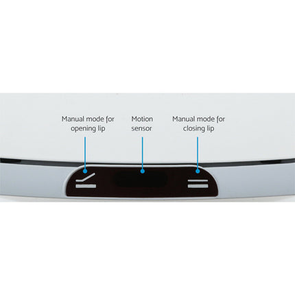 Devanti 9L Motion Sensor Bin Rubbish Automatic White.