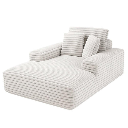 Artiss Sofa Bed Lounge Chair Recliner Couch Reading Chairs Sleeper Cloud Sofas Faux Fur Fabric.