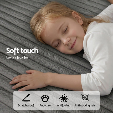 Artiss Sofa Bed Lounge Chair Recliner Couch Reading Chairs Sleeper Cloud Sofas.