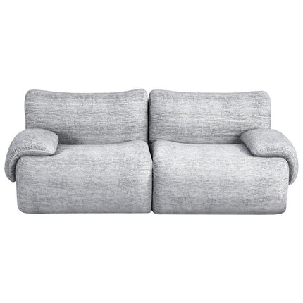 Artiss 2 Seater Sofa Modular Sectional Sofas Couch Bed No Assembly Living Room Grey.