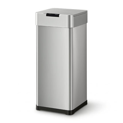 Devanti 50L Motion Sensor Bin Rubbish Bins Kitchen Automatic Trash Can Silver.