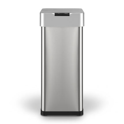 Devanti 50L Motion Sensor Bin Rubbish Bins Kitchen Automatic Trash Can Silver.