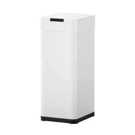 Devanti 50L Sensor Bin Motion Rubbish Bins Kitchen Automatic Trash Can White.
