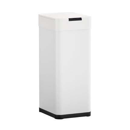 Devanti 50L Sensor Bin Motion Rubbish Bins Kitchen Automatic Trash Can White.