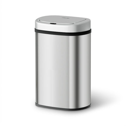 Devanti 50L Sensor Bin Motion Rubbish Automatic Silver.