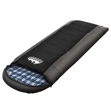 Weisshorn Sleeping Bag Single Thermal Camping Hiking Tent Black  -20°C.