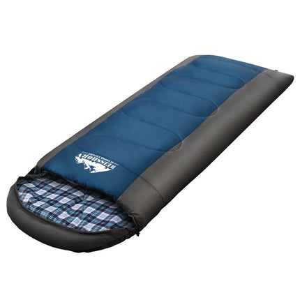 Weisshorn Sleeping Bag Single Thermal Camping Hiking Tent Blue -20°C.