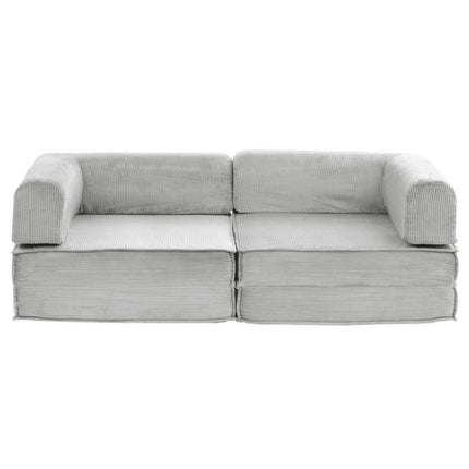 Artiss Convertible Folding Sofa Bed Grey.