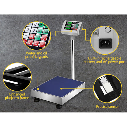 Emajin Platform Scales Digital 300KG Electronic Scale Counting LCD.