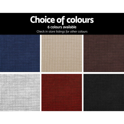 Artiss Sofa Cover Couch Covers 3 Seater High Stretch Grey.