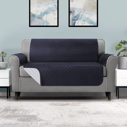 Artiss Sofa Cover Couch Covers 3 Seater 100% Water Resistant Dark Grey.