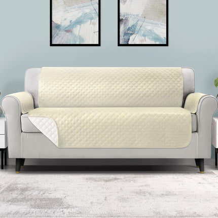 Artiss Sofa Cover Couch Covers 4 Seater 100% Water Resistant Grey.