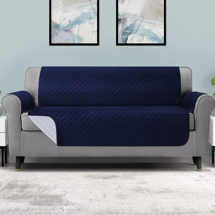 Artiss Sofa Cover Couch Covers 4 Seater 100% Water Resistant Grey.