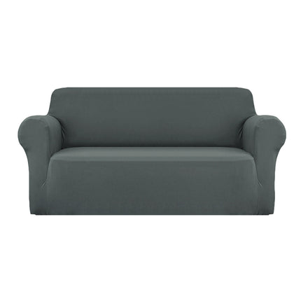 Artiss Sofa Cover Couch Covers 3 Seater Stretch Grey.