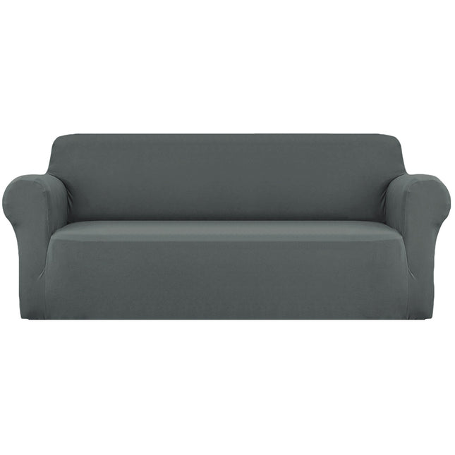 Artiss Sofa Cover Couch Covers 4 Seater Stretch Grey.