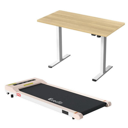 Artiss Standing Desk Sit Stand Touch Control Electric Oak 140CM.