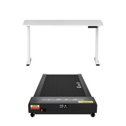 Artiss Electric Treadmill with 120cm Automatic Standing Desk Walking Pad 360mm.
