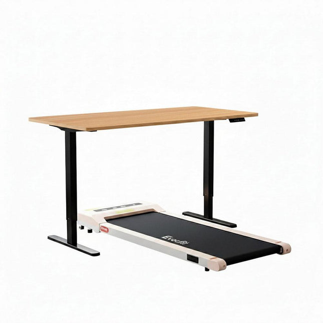 Artiss Electric Treadmill with 120cm Automatic Standing Desk Walking Pad 360mm.