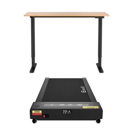Artiss Electric Treadmill with 120cm Automatic Standing Desk Walking Pad 360mm.