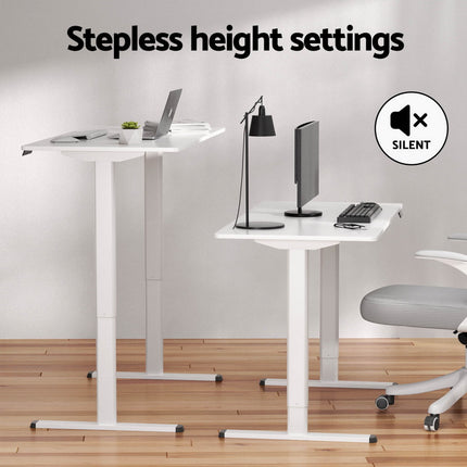 Artiss Treadmill with 120cm Automatic Standing Desk Electric Walking Pad.