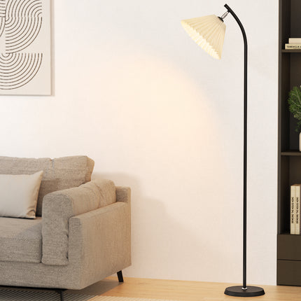 Artiss Floor Lamp LED Light Stand Modern Home Living Room Office Reading Black.