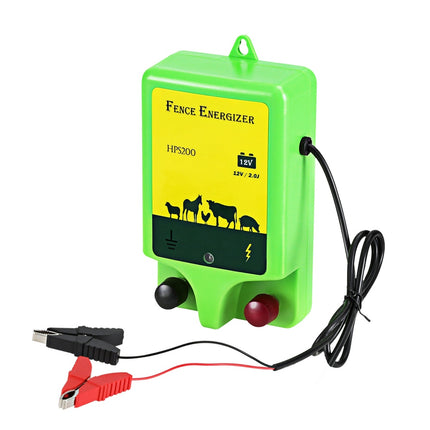Giantz 18km Electric Fence Energiser 1.56J.