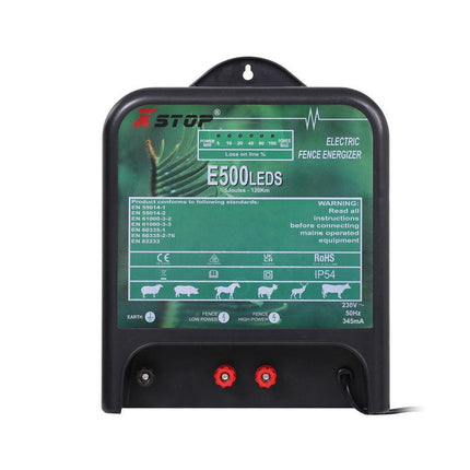 XSTOP Electric Fence Energiser 5J 220-240V 120km.