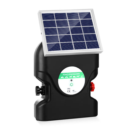 Giantz Fence Energiser 20KM Solar Powered 1.2J Electric.