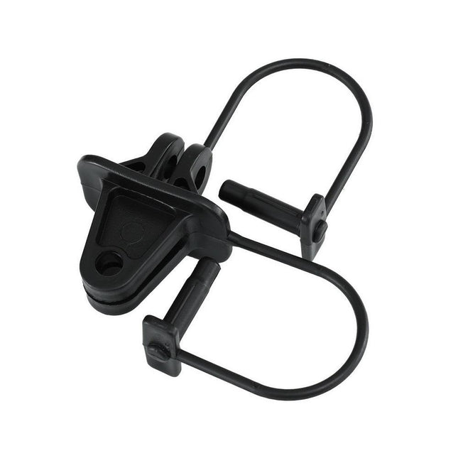 Giantz Electric Fence Insulators 200pcs Pinlock Black.
