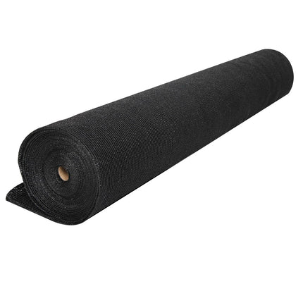Instahut 70% Shade Cloth 1.83x50m Shade Cloth Sail Heavy Duty Shadecloth Garden Mesh Roll BK.