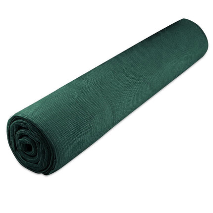 Instahut 90% Shade Cloth 3.66x10m Shadecloth Sail Heavy Duty Green.