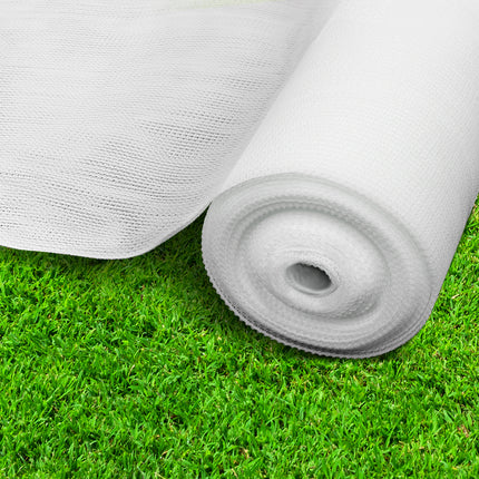 Instahut 50% Shade Cloth 1.83x50m Shadecloth Garden White.