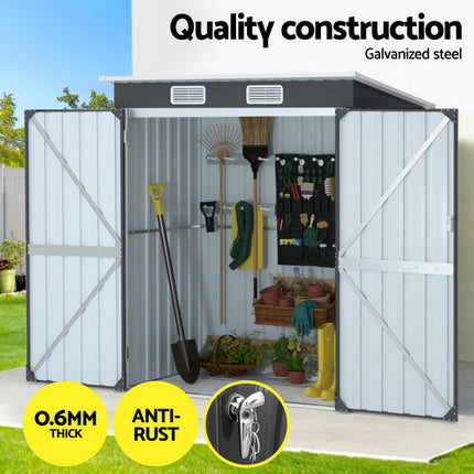 Giantz Garden Shed 1.62x1M Outdoor Storage Tool Workshop House Shelter.