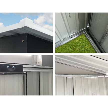 Giantz Garden Shed 1.62x0.86M Sheds Outdoor Storage Tool Workshop House Shelter Sliding Door.