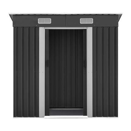 Giantz Garden Shed 1.94x1.21M Sheds Outdoor Storage Workshop House Tool Shelter Sliding Door.