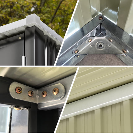Giantz Garden Shed Sheds Outdoor Storage 2.06x1.96M Tool Workshop House Shelter.