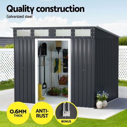 Giantz Garden Shed 1.62x1M Outdoor Storage Tool Workshop House Shelter.