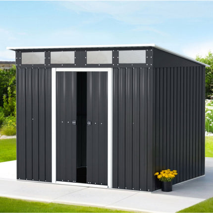 Giantz Garden Shed 1.62x1M Outdoor Storage Tool Workshop House Shelter.
