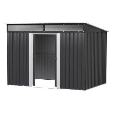 Giantz Garden Shed Outdoor Storage 2.60x1.95M Tool Sheds Workshop House Shelter.