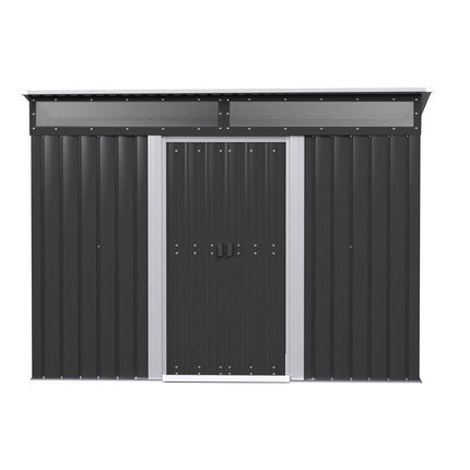 Giantz Garden Shed Outdoor Storage 2.60x1.95M Tool Sheds Workshop House Shelter.