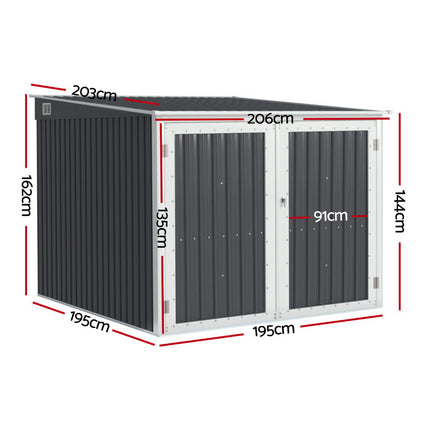 Giantz Garden Shed 3.22x1.96M Outdoor Storage Tool Workshop House Shelter.