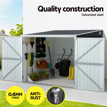 Giantz Garden Shed 3.22x1.96M Outdoor Storage Tool Workshop House Shelter.
