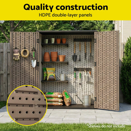 Giantz Garden Shed Outdoor Storage Shed Tool Workshop with Lockable Doors.