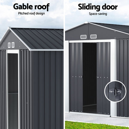 Giantz Garden Shed 3x3M Outdoor Storage Tool Workshop House Shelter.