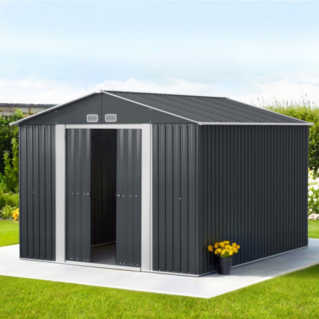 Giantz Garden Shed 3x3M Outdoor Storage Tool Workshop House Shelter.