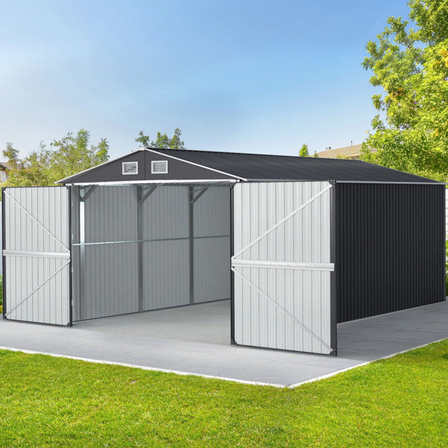 Giantz Garden Shed Sheds Outdoor Storage 3x5.38M Tool Workshop House Shelter.