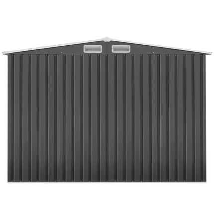 Giantz Garden Shed 2.58x3.14M w/Metal Base Sheds Outdoor Storage Workshop Shelter Sliding Door.