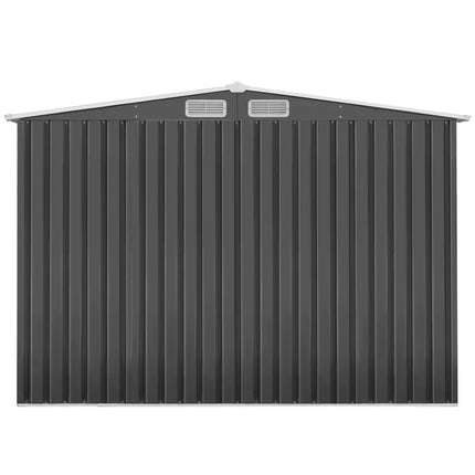 Giantz Garden Shed 2.6x3.9M w/Metal Base Sheds Outdoor Storage Workshop Tool Shelter Sliding Door.