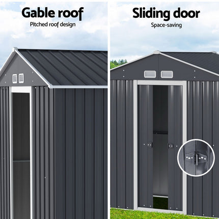 Giantz Garden Shed 3.22x1.96M Outdoor Storage Tool Workshop House Shelter.