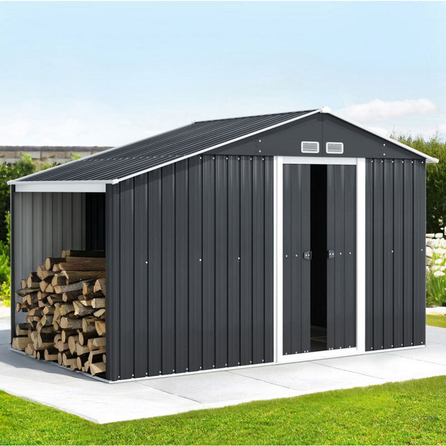 Giantz Garden Shed 3.22x1.96M Outdoor Storage Tool Workshop House Shelter.